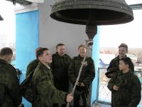 Ачинские кадеты посетили Казанский собор