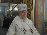 Владыка Пантелеимон возглавил Пасхальное богослужение в храме Рождества Христова города Красноярска